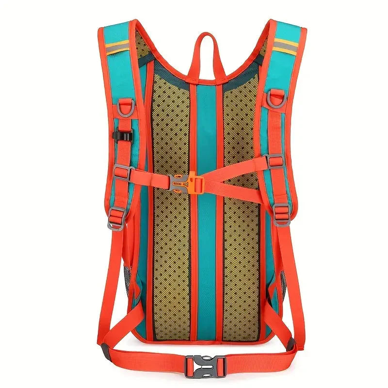 Sac à Dos de Vélo Déperlant avec Porte-Casque et Dos Ventilé