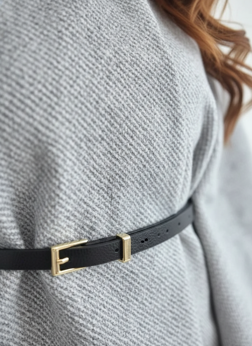 Clara Modern and Elegant Fitted Poncho