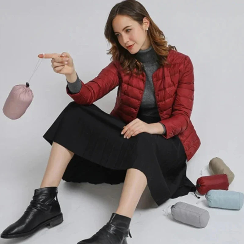 Ultra-Light Packable Down Jacket for Travel