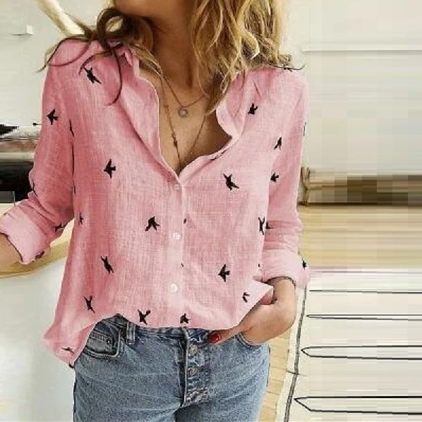 Emma Blouse Soft and Elegant in Organic Cotton