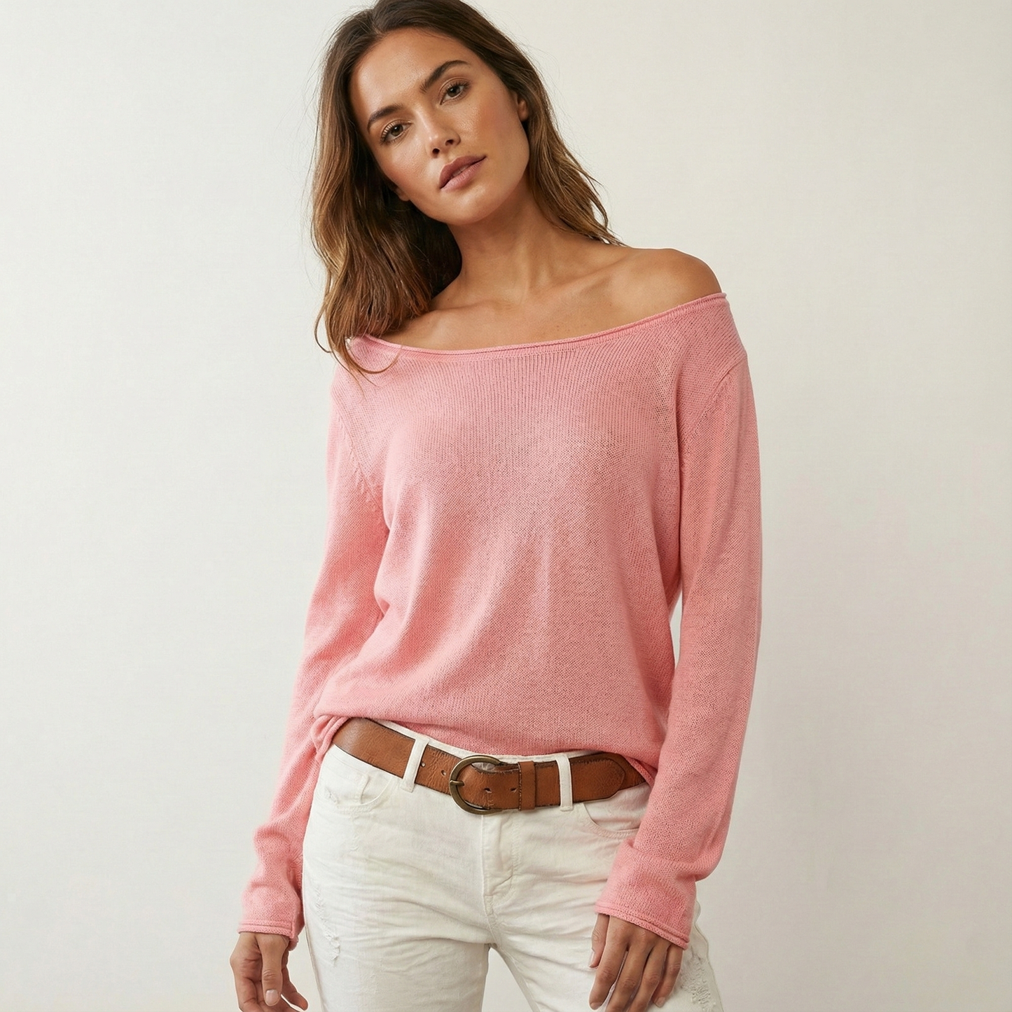 Emma – Sweet Elegant Knit with Round Neck