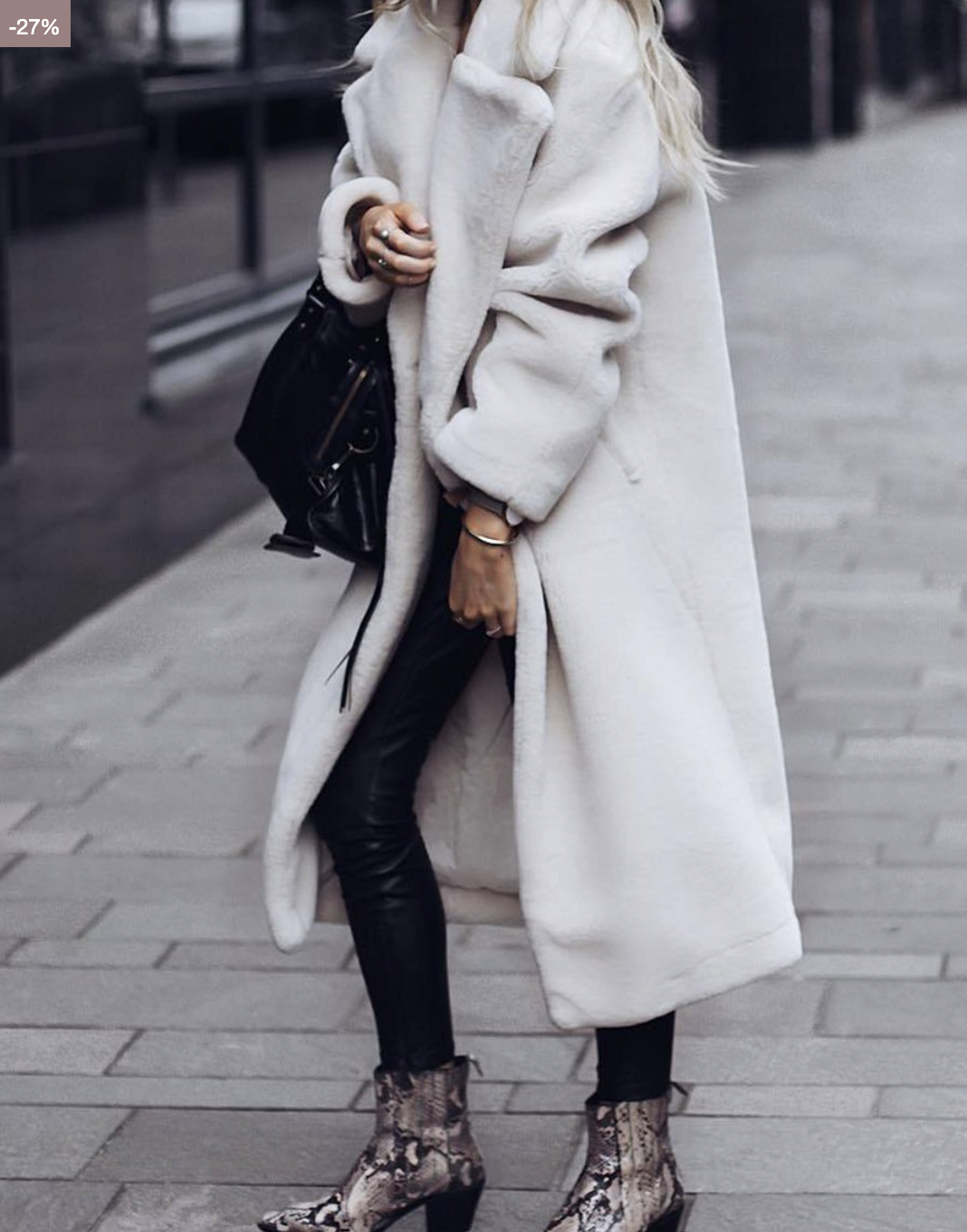 Emma – Chic and cozy urban teddy coat