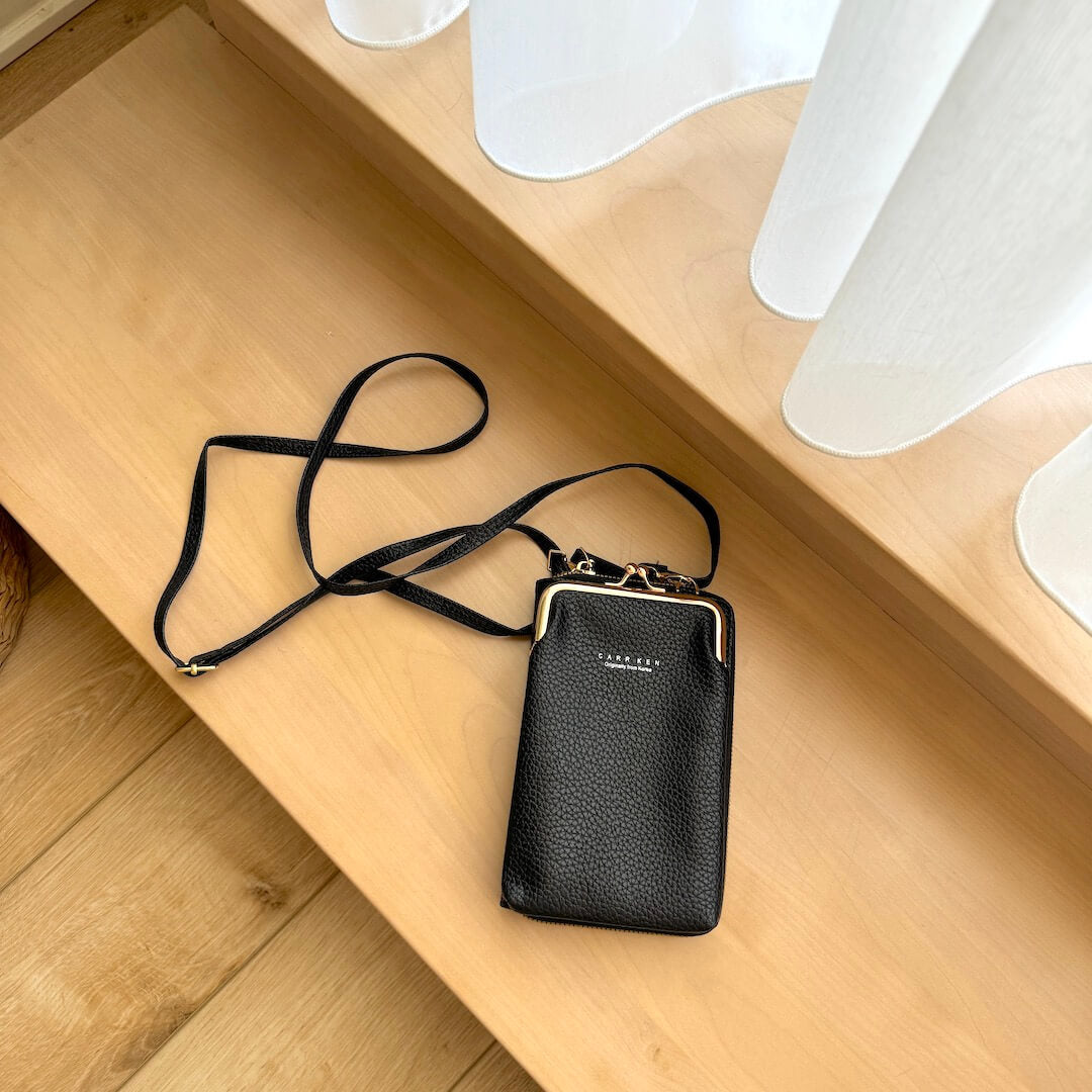 Léna Elegant Mini Phone Bag in Vegan Leather