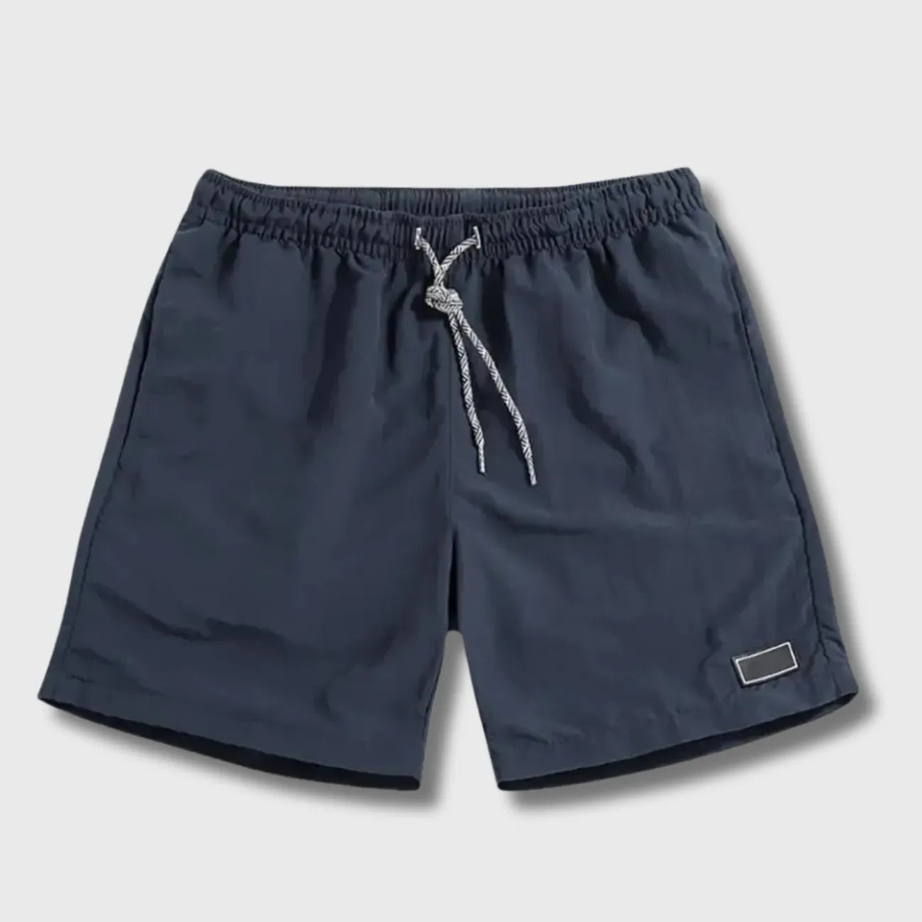 Men's Lightweight Polyester Hiking Shorts, Quick-Drying with Drawstring Elastic Waist