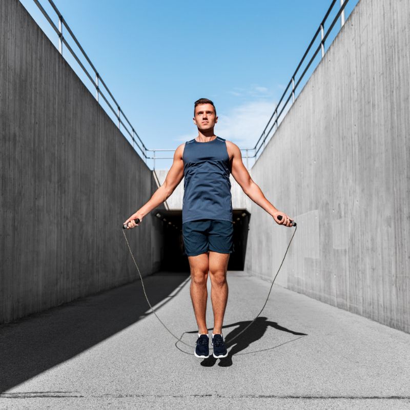 Corde À Sauter En Acier - Corde Vitesse Crossfit Et Fitness
