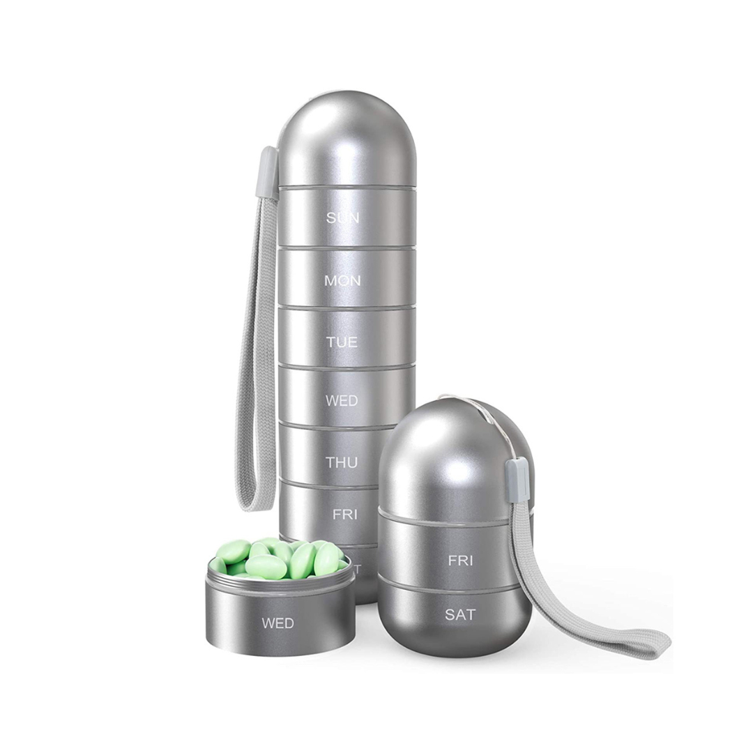Boîte de Rangement pour Compléments - Pilulier Étanche