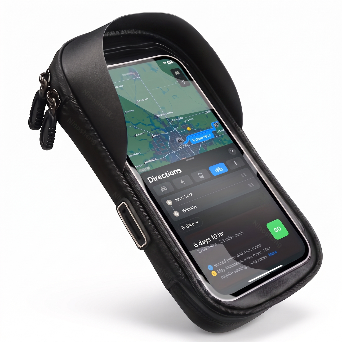 360° Rotatable Waterproof Phone Holder for Bicycle
