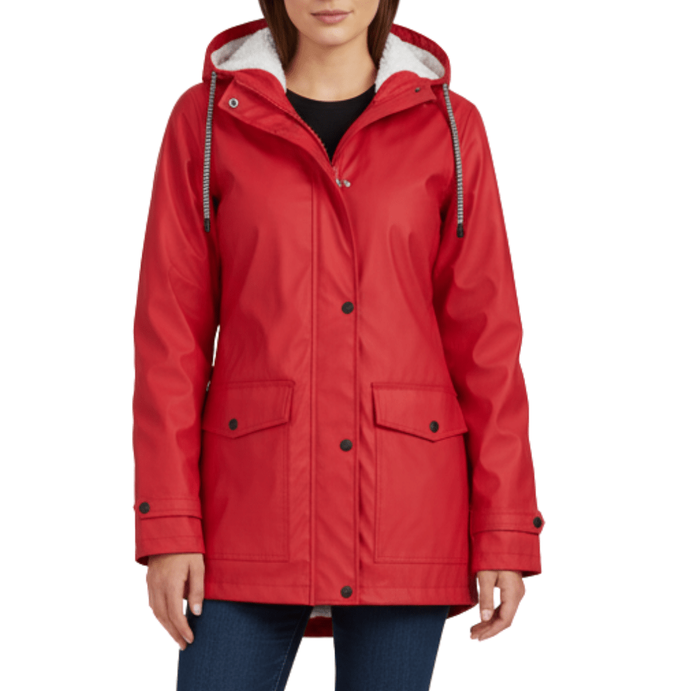 Women's Waterproof and Windproof Jacket with Hood