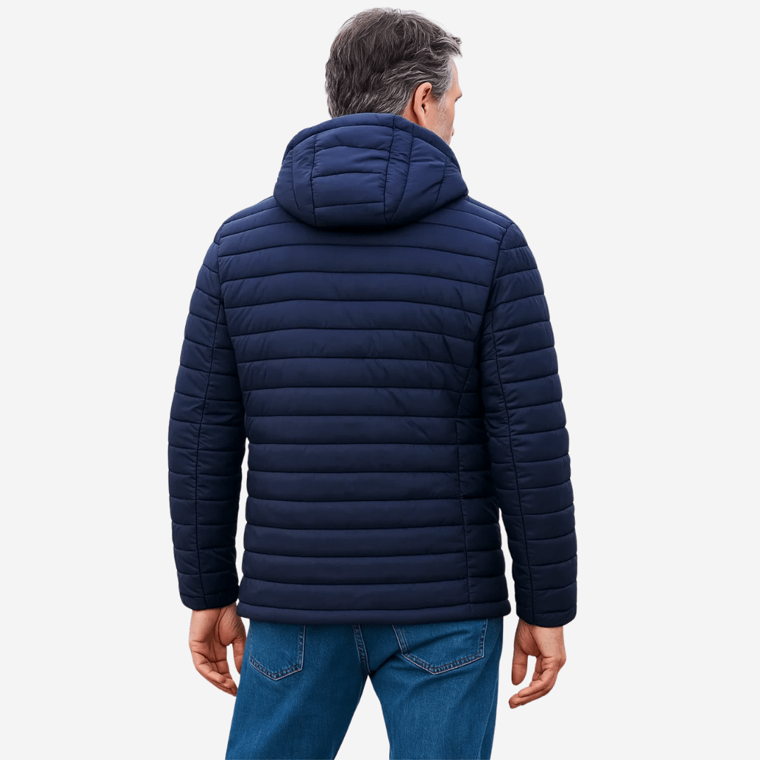 Isolerende Herrejakke For Friluftsliv – Varme Og Komfort