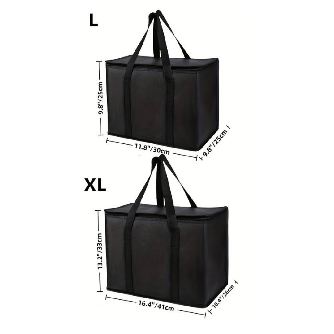 Sac Isotherme Grande Capacité à Isolation Trois Couches, Doublure Aluminium Facile à Nettoyer