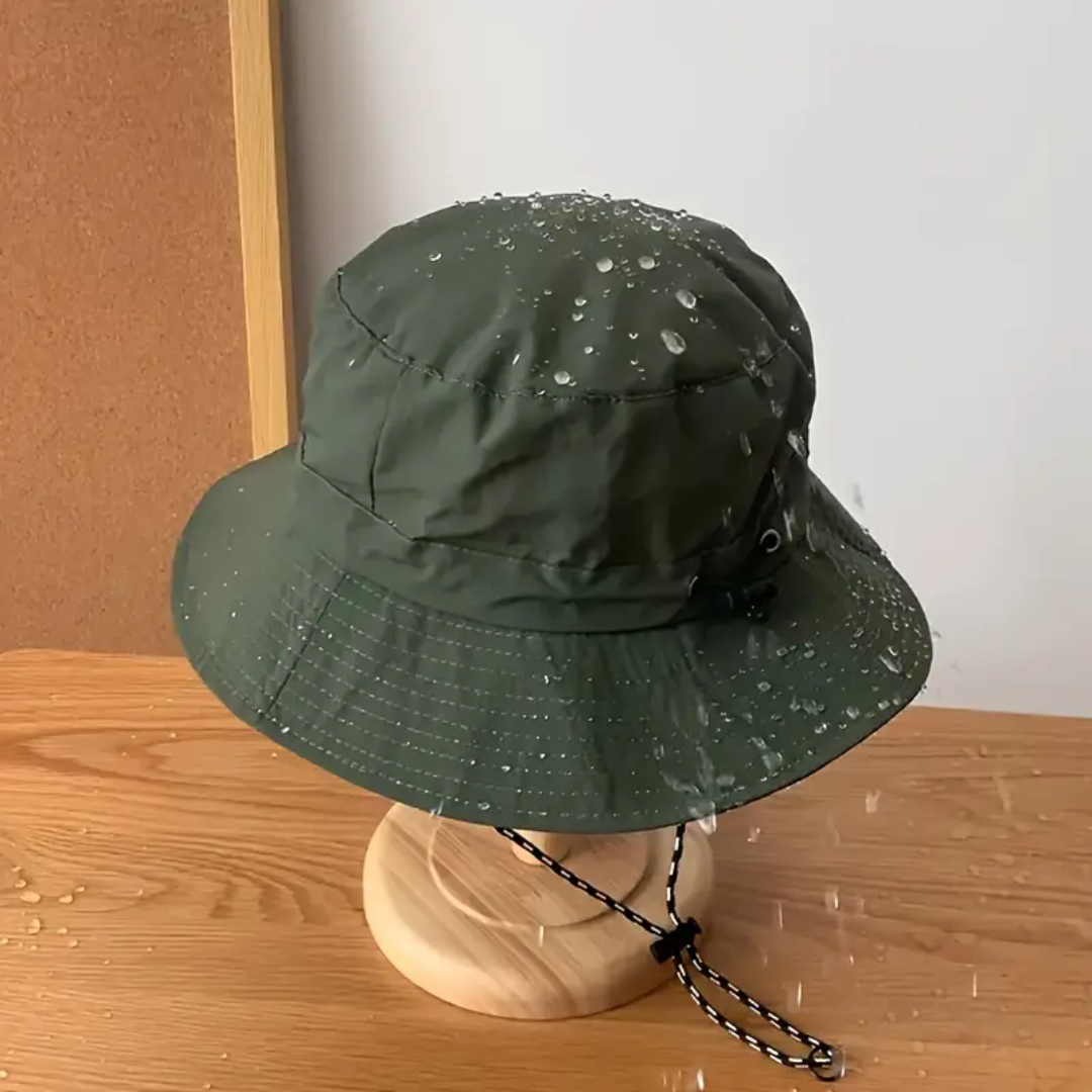 Chapeau Outdoor Pliable et Déperlant Réglable pour Randonnée et Pêche