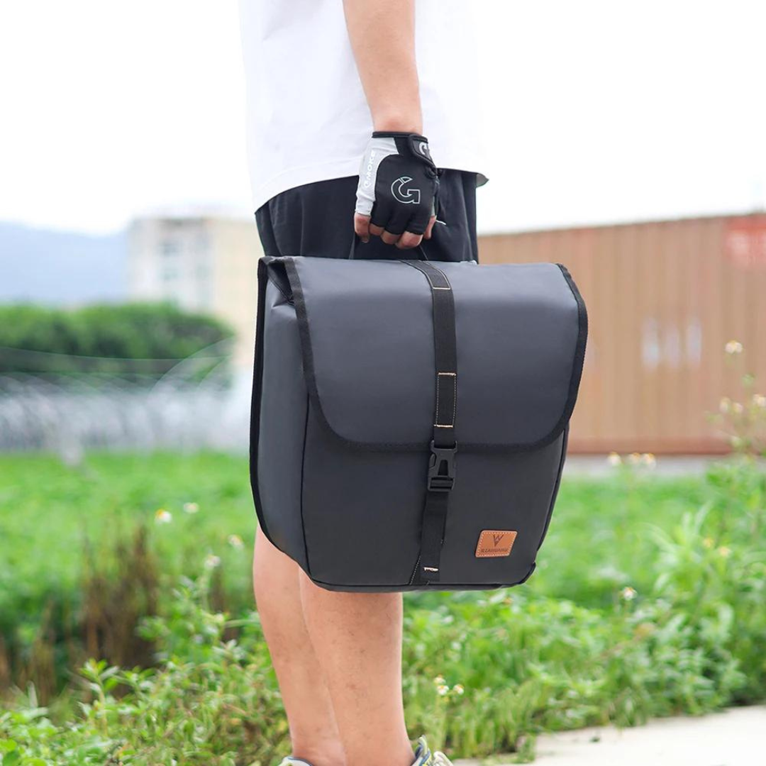Large Capacity Double Water-Repellent Bike Pannier for Luggage Rack
