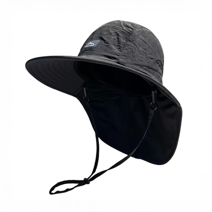 Chapeau de Soleil Outdoor à Large Bord avec Protection Nuque pour Randonnée