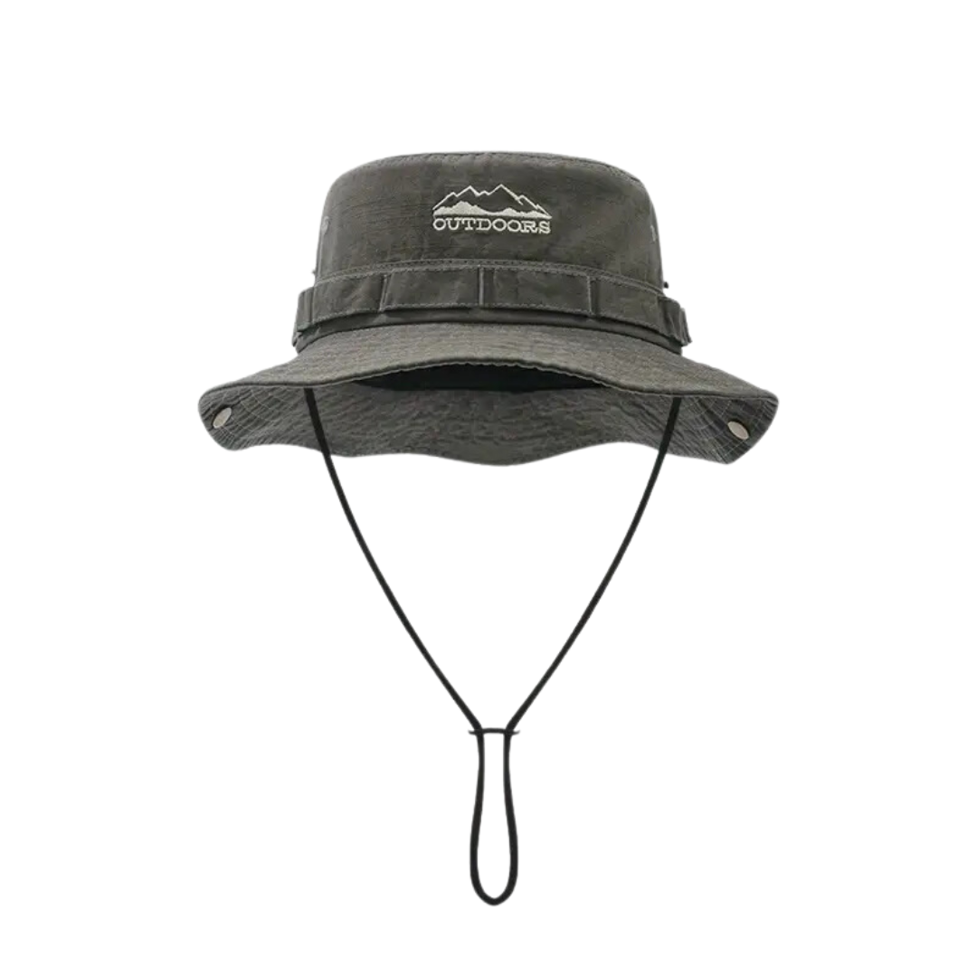 Chapeau de Soleil Outdoor en Coton Réglable et Pliable pour Randonnée