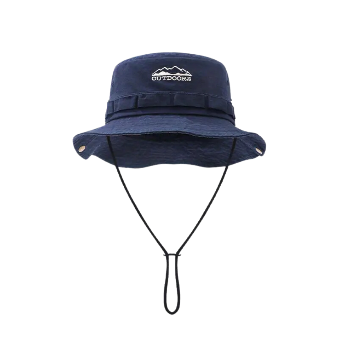 Chapeau de Soleil Outdoor en Coton Réglable et Pliable pour Randonnée
