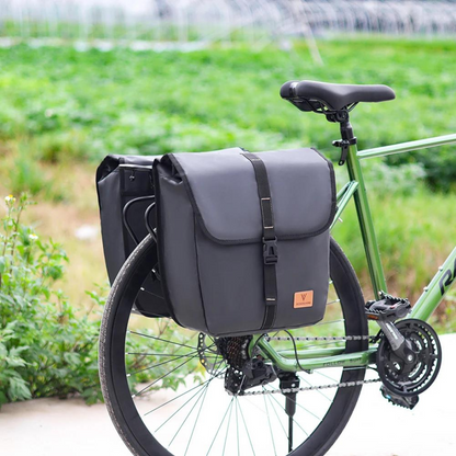 Large Capacity Double Water-Repellent Bike Pannier for Luggage Rack