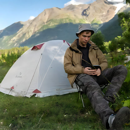 Tente de Montagne pour 4 Personnes Imperméable et Coupe-Vent