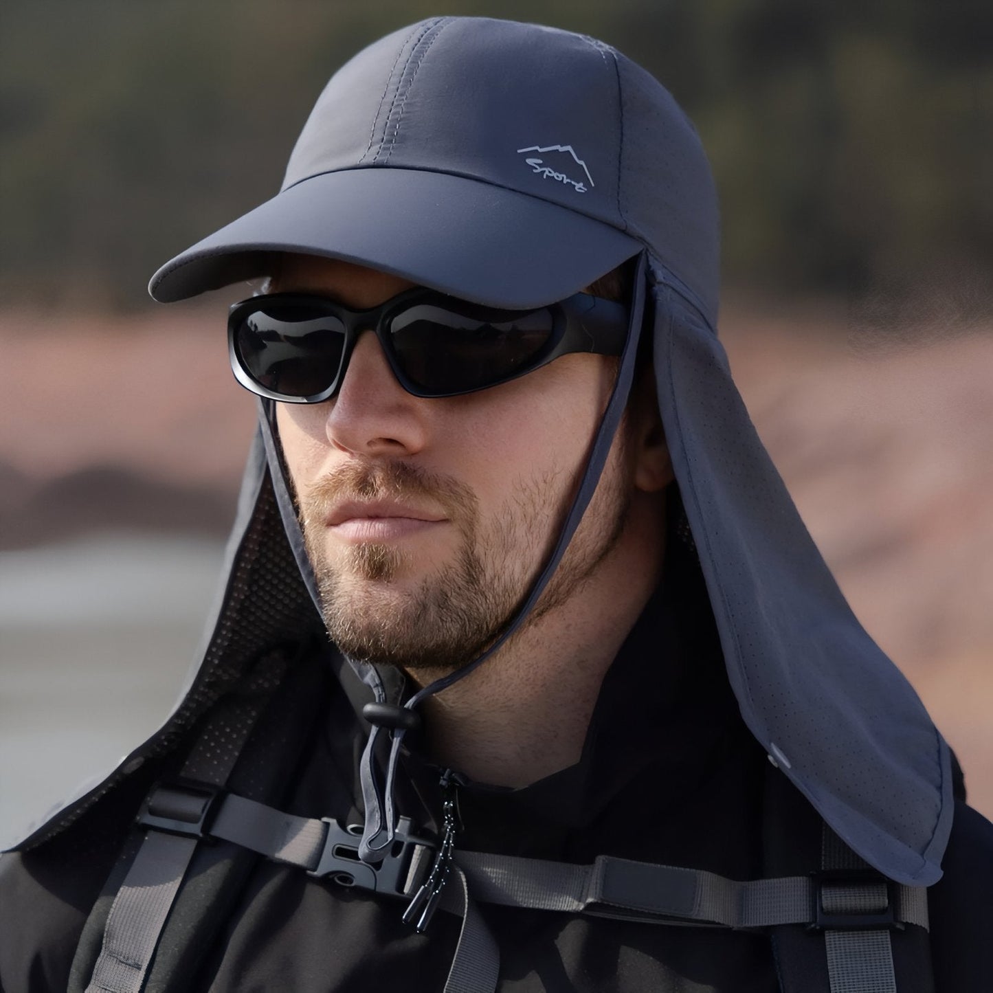 Chapeau Randonnée Unisexe Avec Protège-Nuque