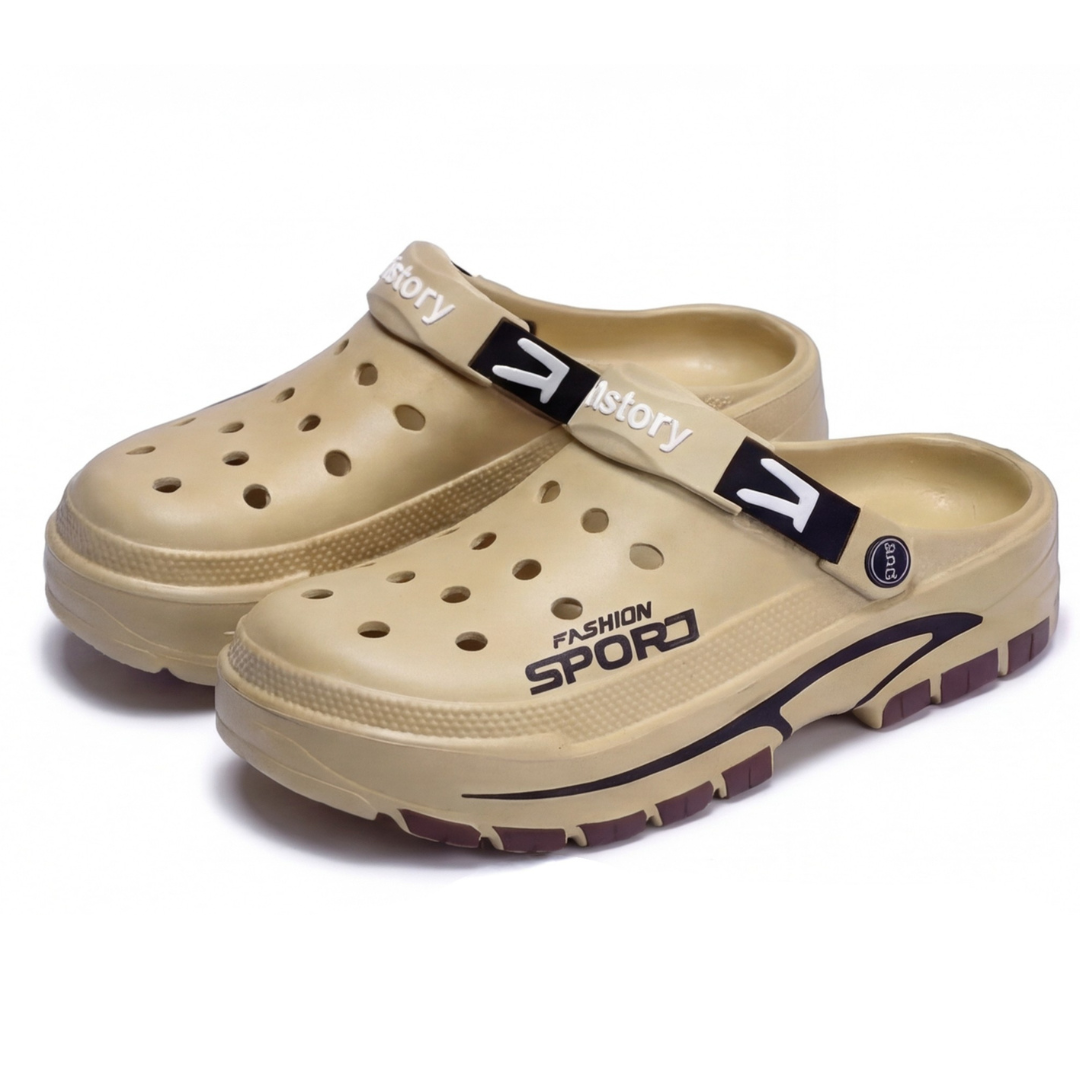 Sabots Outdoor Homme Antidérapants et Respirants pour Jardin et Plage
