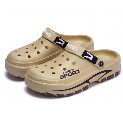 Sabots Outdoor Homme Antidérapants et Respirants pour Jardin et Plage