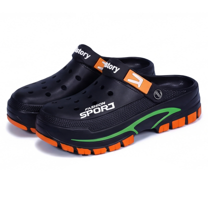 Sabots Outdoor Homme Antidérapants et Respirants pour Jardin et Plage