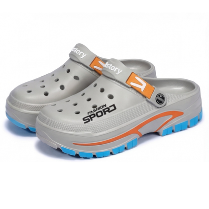 Sabots Outdoor Homme Antidérapants et Respirants pour Jardin et Plage