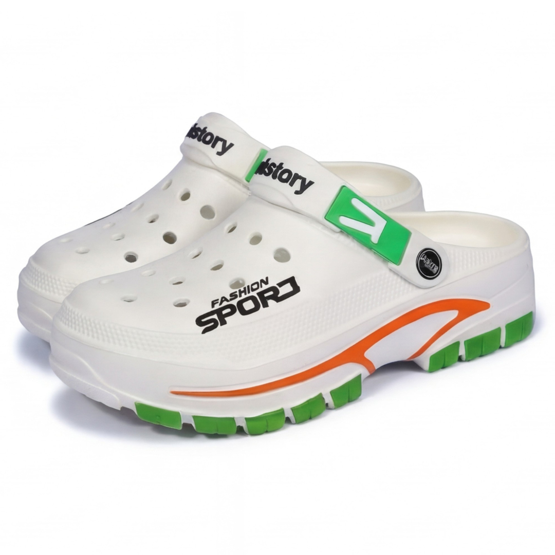 Sabots Outdoor Homme Antidérapants et Respirants pour Jardin et Plage