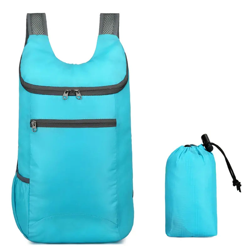 Sac à Dos Pliable Ultra-Léger 85 g, 20 L en Nylon Déperlant pour Voyage et Randonnée