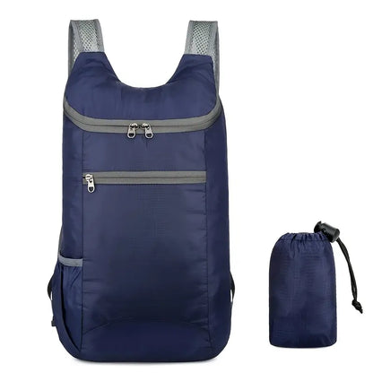Sac à Dos Pliable Ultra-Léger 85 g, 20 L en Nylon Déperlant pour Voyage et Randonnée