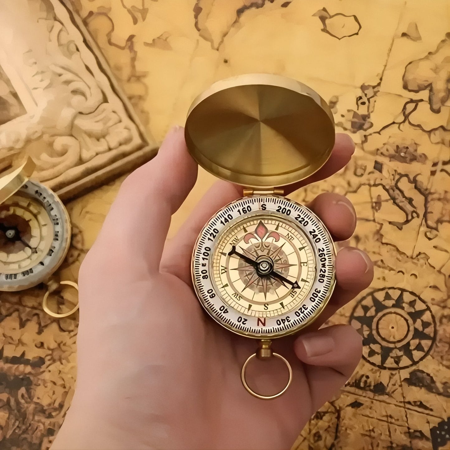 Boussole Classique De Navigation Pour Outdoor