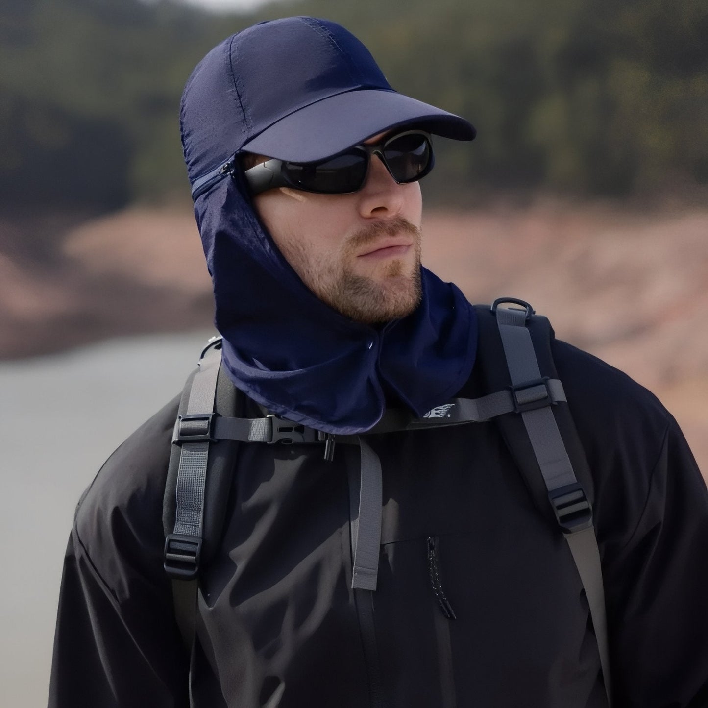 Chapeau Randonnée Unisexe Avec Protège-Nuque