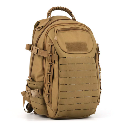 Sac à Dos Tactique 35 L en Nylon Cordura 500D, Système MOLLE et Compartiment PC 15 Pouces
