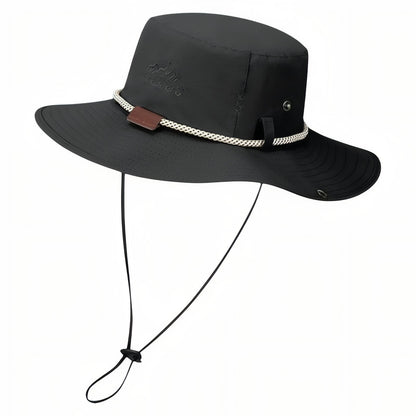 Chapeau Imperméable Randonnée Large Bord et Respirant