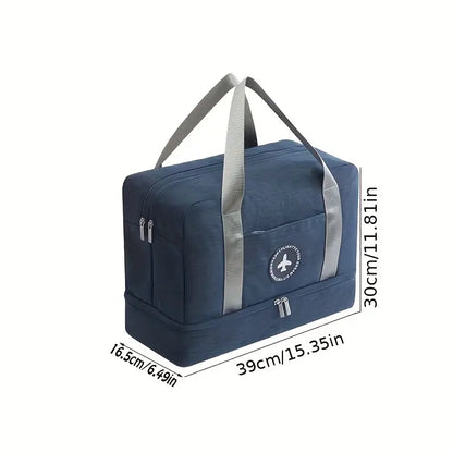 Sac de Voyage Cabine Déperlant avec Compartiment à Chaussures Séparé