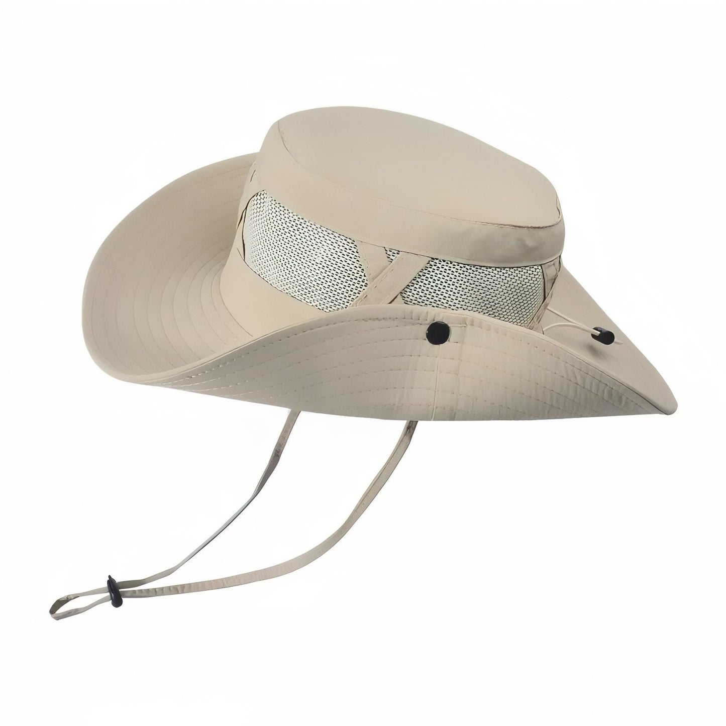 Breathable Hiking Hat with Wide Adjustable Brim