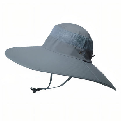 Chapeau de Randonnée Large Bord Respirant et Ajustable