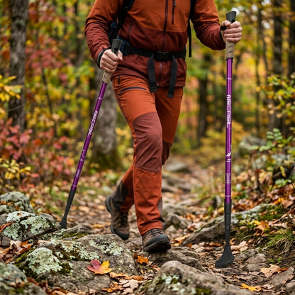Bâton Télescopique De Marche Nordique En Aluminium