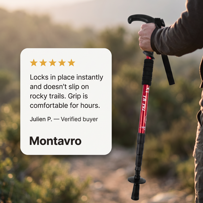 Adjustable Aluminum Nordic Walking Pole