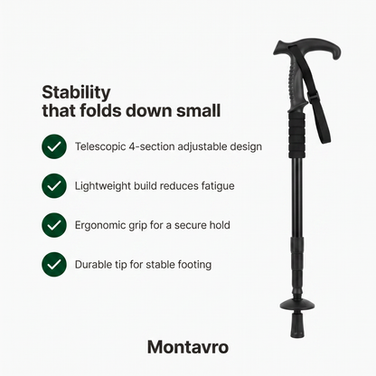 Adjustable Lightweight Trekking Pole for Hiking and Walking