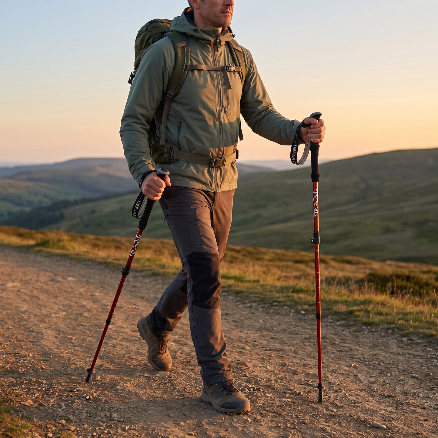 Foldable Walking Poles - Nordic Walking Poles