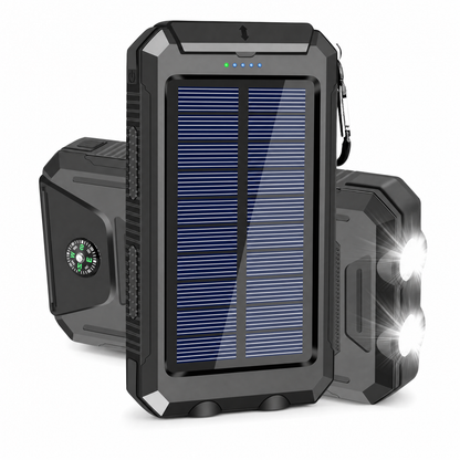 Waterproof and Shockproof Solar External Battery 10000 mAh