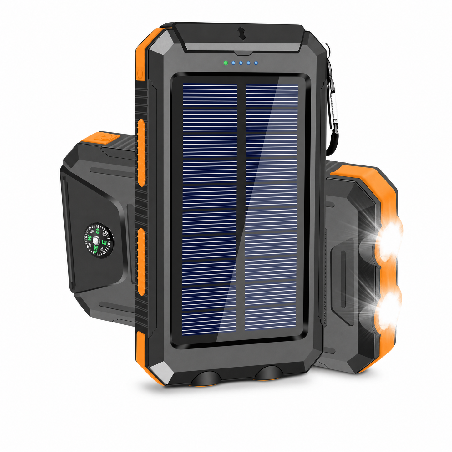 Waterproof and Shockproof Solar External Battery 10000 mAh