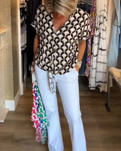 Blouse Femme - Manches Courtes