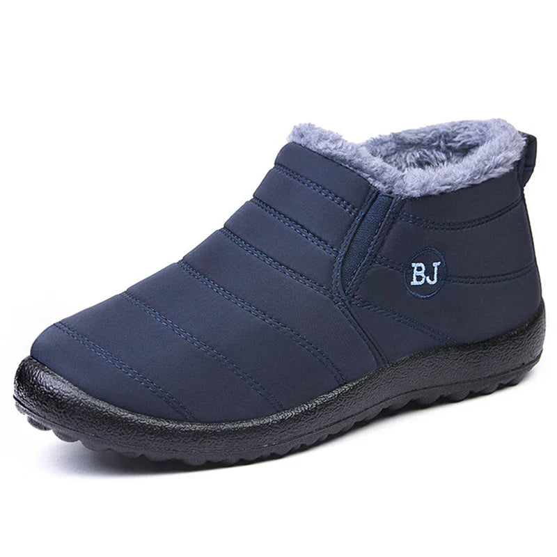 Waterproof Winter Boots With Fleece Lining For Hiking