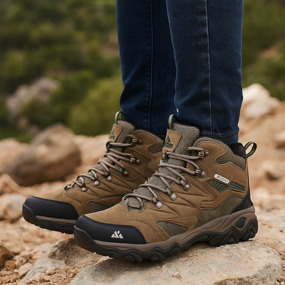 Men's Hiking Ankle Boots with Enhanced Support