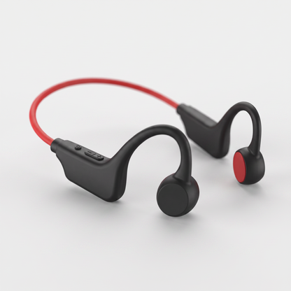 Open-Ear Bone Conduction Headphones, Bluetooth 5.3 IPX8 Waterproof with 32GB Memory