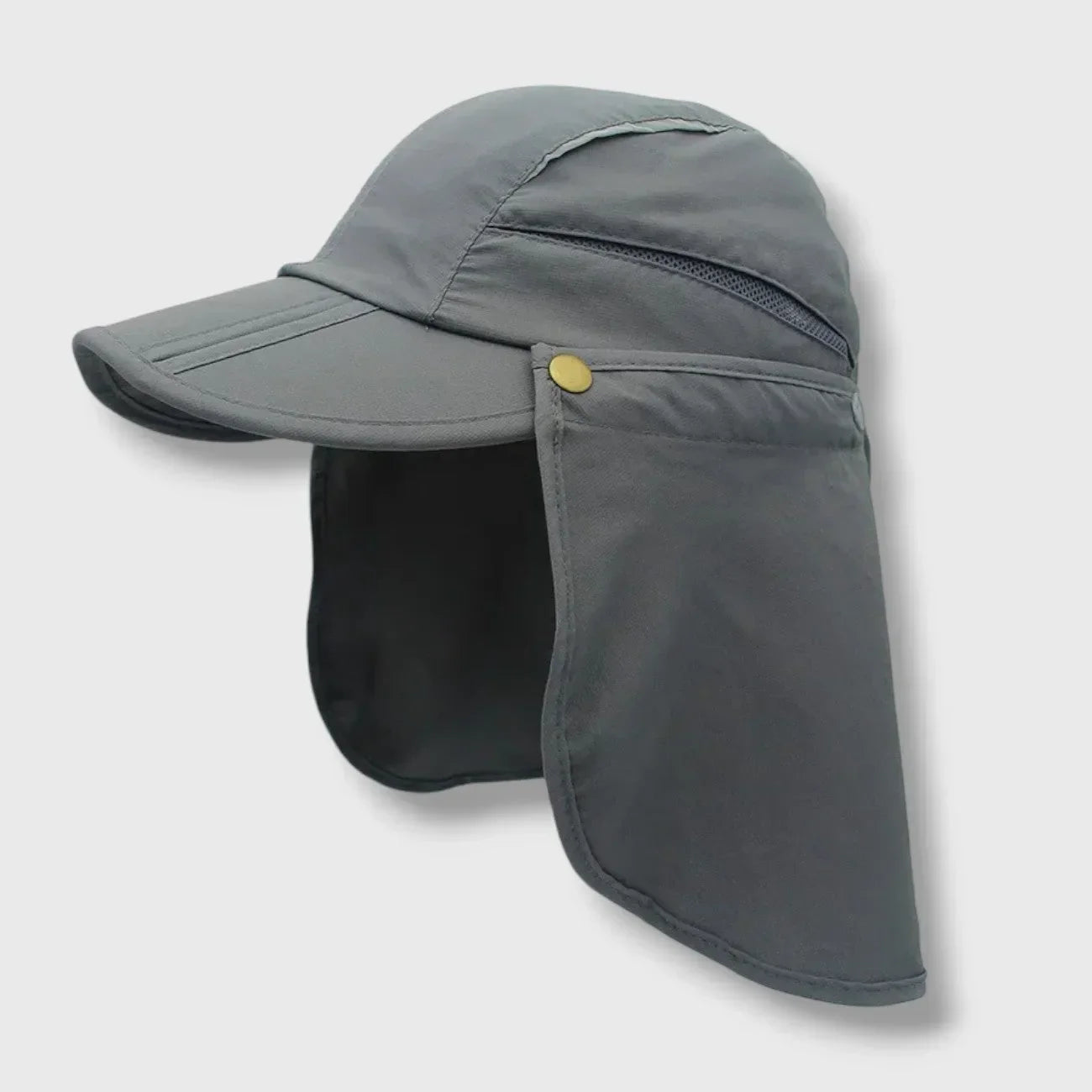 Casquette Anti-UV UPF50+ avec Pan de Nuque Amovible et Visière pour Randonnée