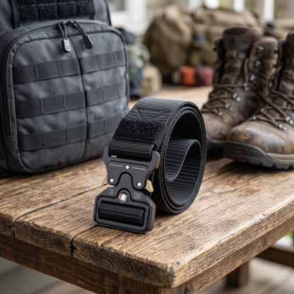 Adjustable Tactical Quick Release Belt
