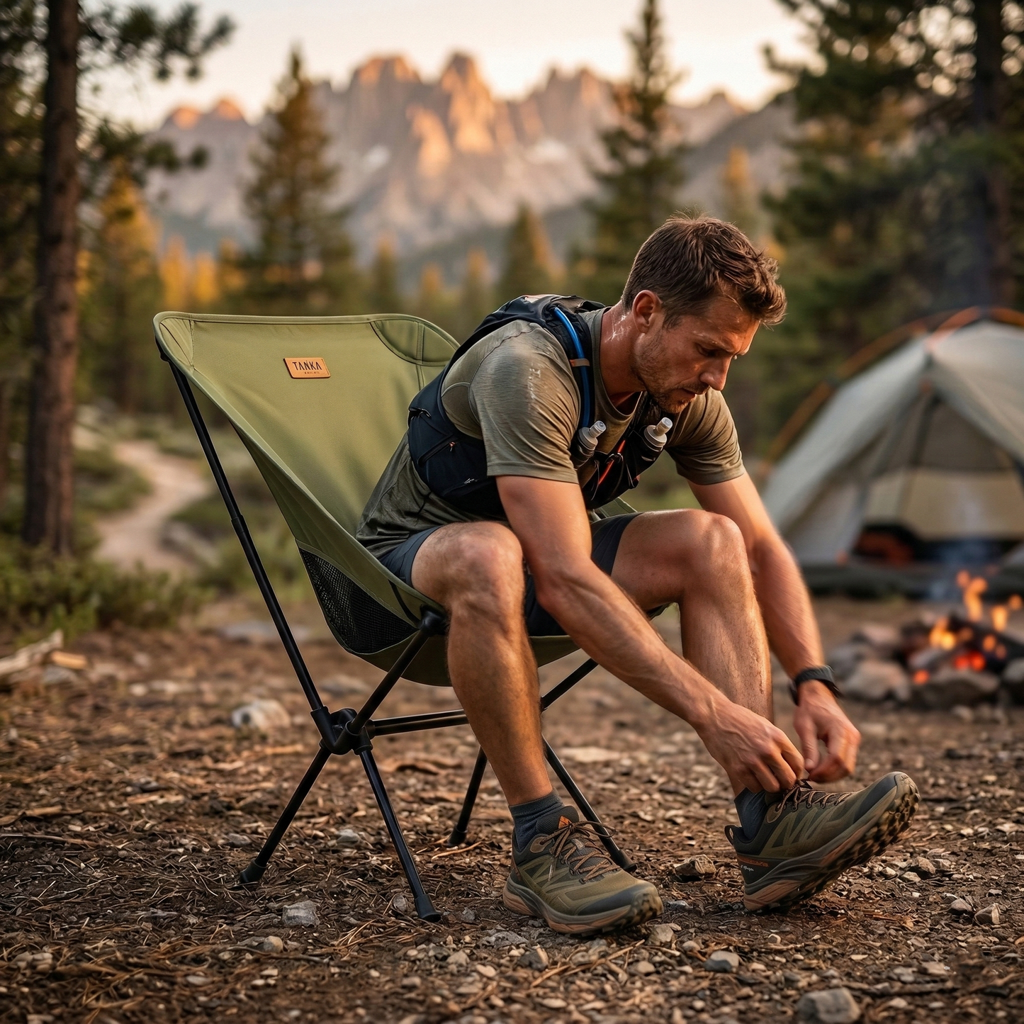 Ultra-Light Foldable Bivouac Chair