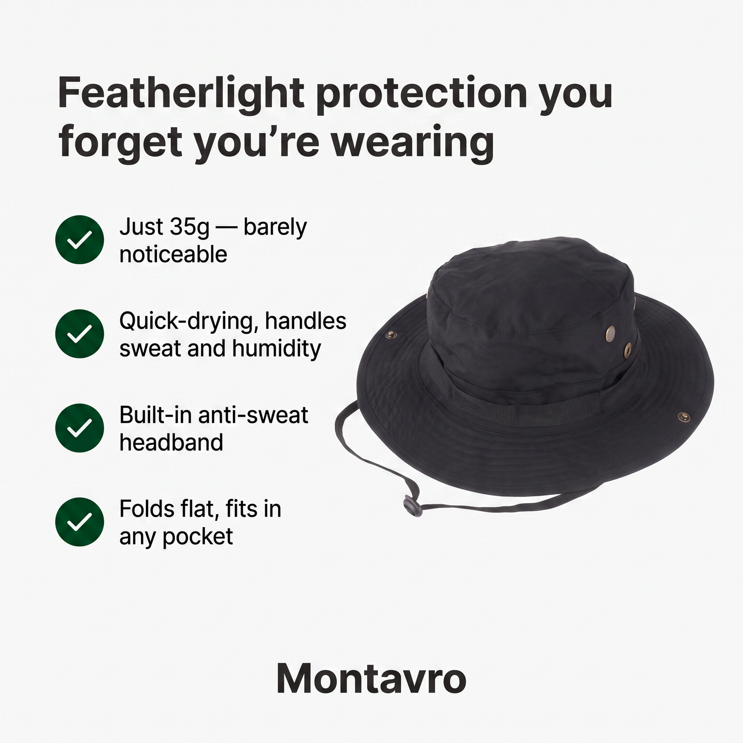 Lightweight and Breathable Trekking Hat for Hiking and Outdoor Activities